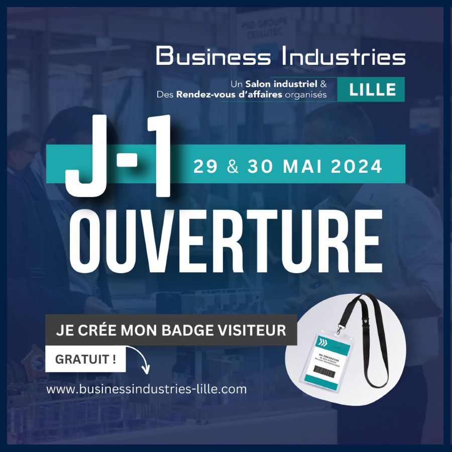 Francelog et Groupe TEC au salon Business Industries Lille